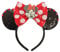 Minnie Mouse Inspired Sequin Alice Headband Minnie Ears With Big Red 5 Sequin Bow Handmade Fancy Dress Cosplay