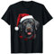 Labrador mit Weihnachts Mütze T-Shirt