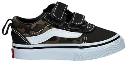 Vans Jungen Unisex Kinder Ward V Sneaker, Camouflage Black/White, 20 EU