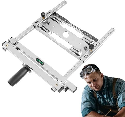 Holzpositionierungs-Schneidwerkzeug, Kreissägen-Trimmer-Maschinenführung, Führungspositionierungs-Schneidebrett-Werkzeug, Holzbrett-Positionierungshilfe für Männer, Holzbearbeitungs-Layout-Werkzeug