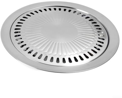 Grill Pan with Water Fill Feature, Prevent Food Drying, Suitable for All Stove Types