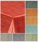 laro Wachstuch-Tischdecke Wachstischdecke Gartentischdecke Leinenoptik, Muster:Leinenoptik Rot Orange, Größe:118x180