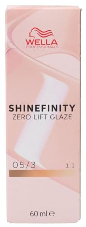 Tinte Semipermanente Wella Shinefinity Color Nº 05.3 60 ml - Marca: Wella - EAN: 4064666845074