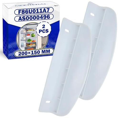 MONTERAL 2 Piezas Tirador Frigorifico y Congelador Orificios para Montaje 150 mm Tamaño 200 mm con Código Original F86U011A7 AS0000496 para Fagor - Garantía de 10 Años