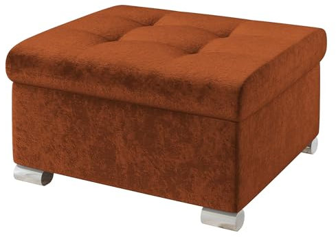 Mirjan24 Polsterhocker Niko klein Sitzbank Sitzhocker Fußbank Pouf Hocker Farbauswahl (Clara 215.02)