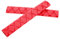 Rankomu Drum Stick Grip Drumstick Grip Cover, 1 Paar rutschfeste Polyethylen Schlägel Abdeckung für Schlagzeugstöcke Rot Instrument Accory
