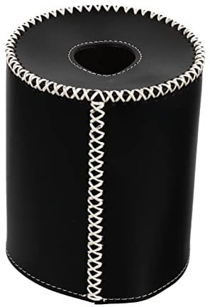 TOYANDONA Housse De Protection Cuir PU Résistante pour Bouteille Gaz Légère Et Respirante Étui Portable pour Camping Extérieur Pochette De Rangement pour Réservoir Gaz Noir Grand Modèle