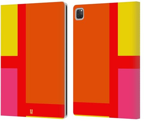 Head Case Designs Rue Blocs de Couleur Étui Portefeuille en Cuir Compatible avec Apple iPad Pro 12.9 2020/2021/2022