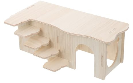 Toyvian Hamsterversteck mit Leiter, Schlafplatz für Hamster