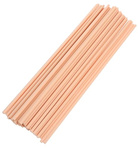CHICAMPERA 50 Stück Duftstäbchen aus Klebstofffreier Faser Aromatherapie Diffusor Stäbchen Nachfüllung für Ätherische Öle Vielseitig für Zuhause Büro Auto Spa und Hotel Geeignet