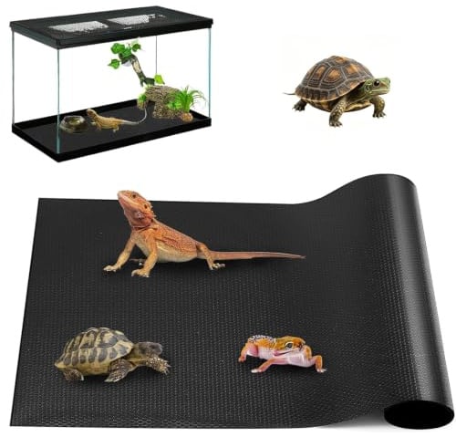 Reptile Carpet, Bearded Dragon Substrates, Tortoise Bedding Mat (45x100cm)