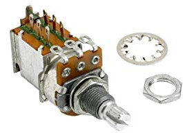 Fender 099-2257-000 250K Push/Pull Split Shaft Potentiometer