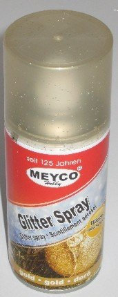 Glitter Spray, 100ml, gold, Meyco