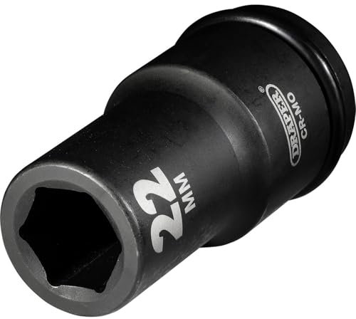 Draper 419D-MM - Juego de vasos para llaves (tamaño: 22mm)