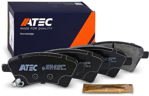 ATEC Germany Bremsbelagsatz Vorderachse, Bremsbeläge Bremsklötze vorne, 4 | Kompatibel mit: FIAT SEDICI, SUZUKI SX4, SX4 Stufenheck