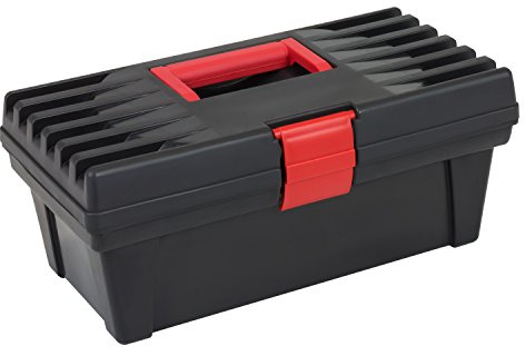 Patrol Group SKR12BSTUFFCZAPG001 Stuff Basic 12 Zoll Werkzeugkoffer Werkzeugkasten, rot/schwarz, 312 x 167 x 130 mm