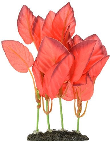 Marina Natural Forecround Silk Plant, 12.5 x 15 cm, Red