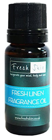 10ml Fresh Linen Fragrance Oil - Candles, Bath Bombs, Soap Making, Reed Diffusers & Wax Melts - Cosmetic Grade - Vegan Friendly - A Rich, Complex, & Long Lasting Scent!
