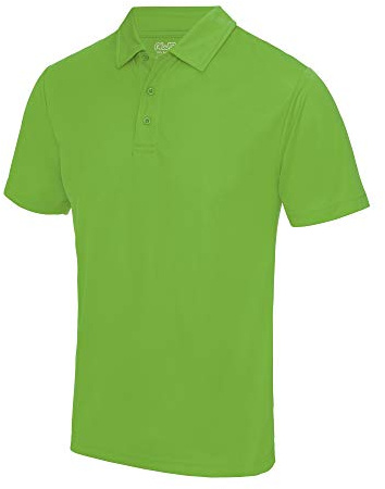 Just Cool Mens Plain Sports Polo Shirt