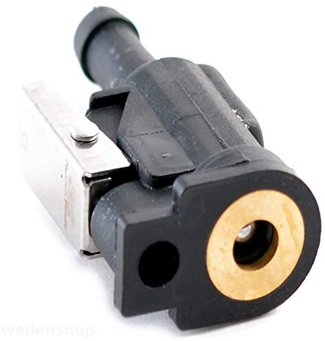wellenshop Motoranschluss OMC Johnson Evinrude Schlauchanschluss ∅8 mm Länge 57 mm Anschluss-Stecker Motor-Stecker Boot