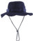 HIKEMAN Bucket Hat Fischerhut Sonnenhut - Sommerhut Sonnenschutz Gartenhut mit Kinnband,Outdoor Wanderhut Anglerhut for Damen Herren(Navy,58)