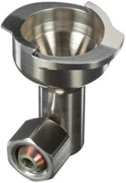 3M PPS Series 2.0 Adapter #S10, 26017, 1/4 Female, R-Angle 19 Thread BSP for Side Cup Mount
