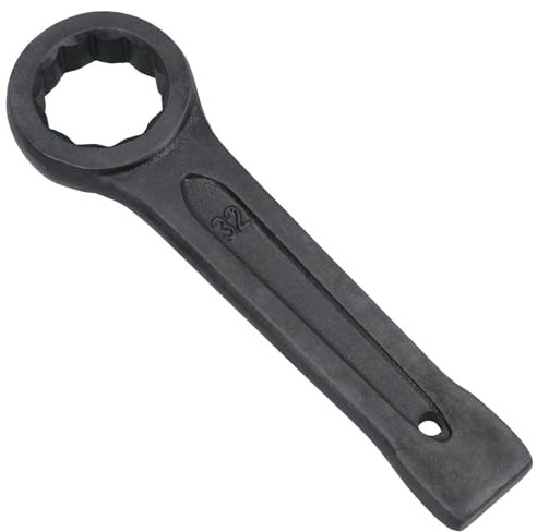 32mm Slogging Box End Striking Ring Wrench Spanner Bi-Hex 12 Sided Metric