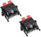 sourcing map 2 Row 4 Way Spring Speaker Terminal Clip Push Release Connector Cable Terminals Strip Block WP4-15 2Pcs