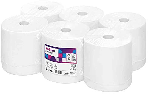WEPA Handtuchrolle Prestige 2-lagig 150m 6 Rollen SATINO (1 Karton)