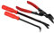Qiilu Werkzeugsatz Zum Entfernen der Automatischen Trimmung 3Pcs Türverkleidung Nieten Clips Zange Verschluss Entferner Abzieher Auto Pry Bar Tool Kit Autoblechentfernungswerkzeuge