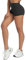 DDOBB Radlerhose Damen Kurz Shorts Unter Kleid High Waist Sportshorts Bauchweg Unterhosen Hotpants Blickdichte Sporthose Boxershorts Gym Leggings(schwarz, L-XL)