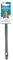 COGEX - Brosse à rechampir, Pinceau à rechampir Peinture - Brosse à rechampir Peinture - Diamètre: Ø15mm - Manche en Plastique 100% recyclé - pour Murs et plafonds - pour Angles, moulures et reliefs