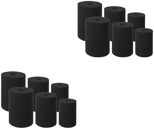 EXCEART 12pcs Tumblers Inserts Sponge Rotating Sponge Cup Turners Accessories Supplies for Cup Turners Kitchen Cleaning Dishes Use