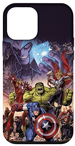 Marvel The Avengers Infinity Saga Comic Cover Case for iPhone 12 mini