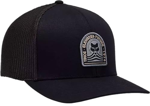Fox Racing Men's Exploration Black Flexfit Hat