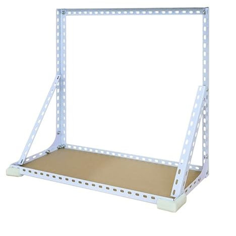 Soporte para CPU Soporte for torre de PC, soporte for CPU montado en la pared, marco de metal resistente, soporte for caja de host de PC colgante, soporta hasta 66 libras, fácil de instalar Montaje PC