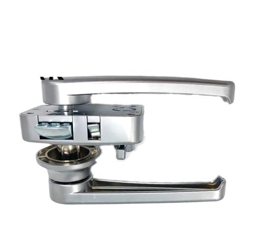 RV Bathroom Door Lock Handle Camper Car Caravan Boat Latch Interior Door Locks Toilet Handles Keyless Door Hardware 1Pcs