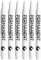 White Permanent Marker Pens, 6 pcs 2mm Tip White Marker Pen, Waterproof & Quick-Drying Fabric Pens for Clothes, Stones, Rock Painting, Ceramic, Glass, Wood, Metal, Canvas, Tire Pen, Home, Office & Art