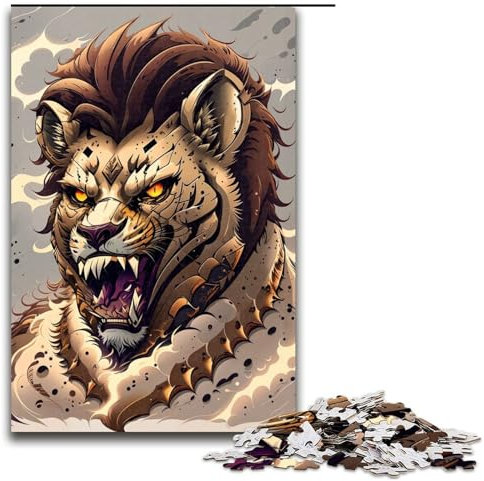 Puzzle für Erwachsene, 1000 Teile, König der Löwen, Geburtstagsgeschenk, Geschenke für Teenager ab 14 Jahren, 1000 Teile