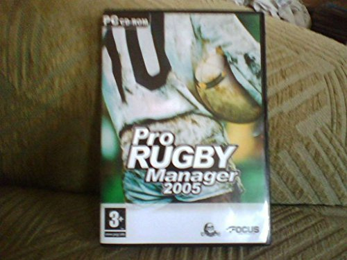 PRO RUGBY MANAGER 2005 PC CD ROM WINDOWS/XP/VISTA