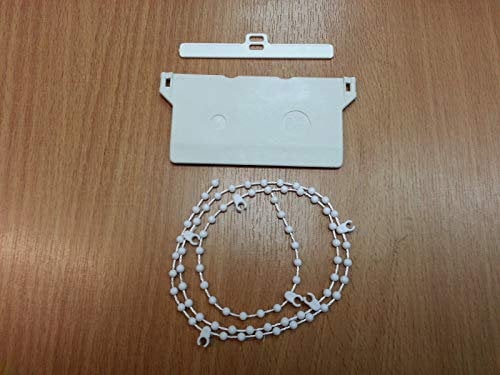 VERTICAL BLIND REPAIR KIT 89MM - HANGERS WEIGHTS AND CHAINS X 100
