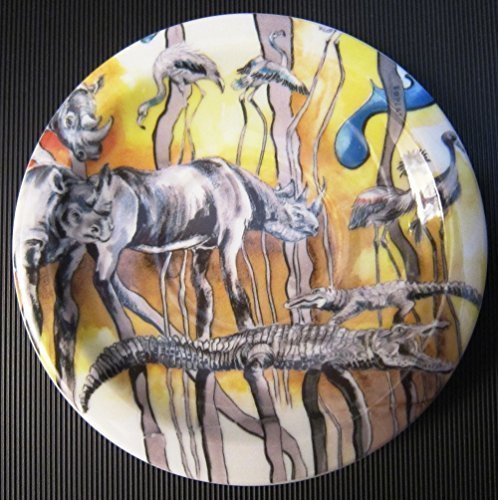 KROKO BOPLA Porzellan Safari gelb BOPLA! ESPRESSO TELLER - ASSIETTE ESPRESSO - PIATTO ESPRESSO - ESPRESSO PLATE - PLATO ESPRESSO Ø13 cm, 5-1/8 in. Ein prima Geschenk zum Sammeln. Geeignet als Untertasse für Espresso Tasse, kleiner Brotteller, für´s Stückchen zwischendurch, für Konfekt usw. In verschiedenen Farbvariationen erhältlich. Einzelgewicht: 144g