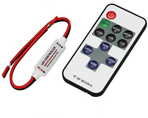 ShuoHui Funk LED Strip Fernbedienung Dimmer controller Remote einfarbig Leiste Streifen