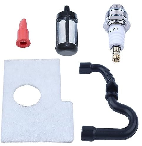Haishine Gas Fuel Hose Air Filter Tank Vent Breather Kit for STIHL 017 018 MS170 MS180 MS 180 170 Petrol Chainsaw 11301240800 11303587700