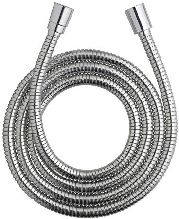 Waterpik HOS-960M Manguera de ducha de metal de repuesto, cromado, flexible de 96 pulgadas