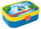 Mepal - Lunchbox Campus - Bento Lunchbox für Kinder - Brotdose mit Bento-Fach & Gabel - Meal Prep Box mit Clip-Verschluss - BPA-frei & Spülmaschinenfest - 750 ml - Daily Table