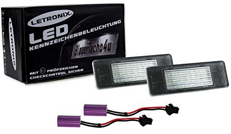 LETRONIX SMD LED Kennzeichenbeleuchtung Module mit E-Prüfzeichen
