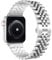 Wolait Compatible with Apple Watch Ultra 2 Strap, Stainless Steel Heavy Stainless Steel Bracelet with Butterfly Deployment Clasp, Link Bracelet for iWatch Ultra Series 10/9/8/7/6, for Women and Men