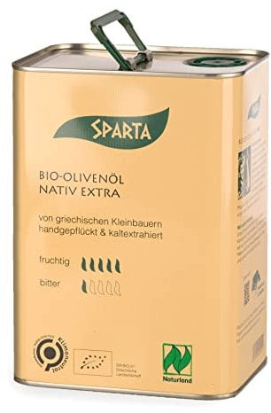 SPARTA Olivenöl nativ-extra 3 l – BIO PREMIUM Qualität – aus Griechenland