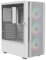iONZ KZ02 - Advanced Series 2.0 - PC Mid Tower Case M/ATX ATX Gaming Tempered Glass includes 3 x RGB 120mm Fans (Airflow White)